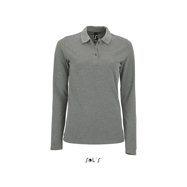 PERFECT SENHORA LSL POLO180 Perfect Lsl Women - Cinzento Melange 2M