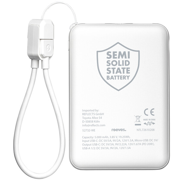 Powerbank WATTRON CORE V - blanc
