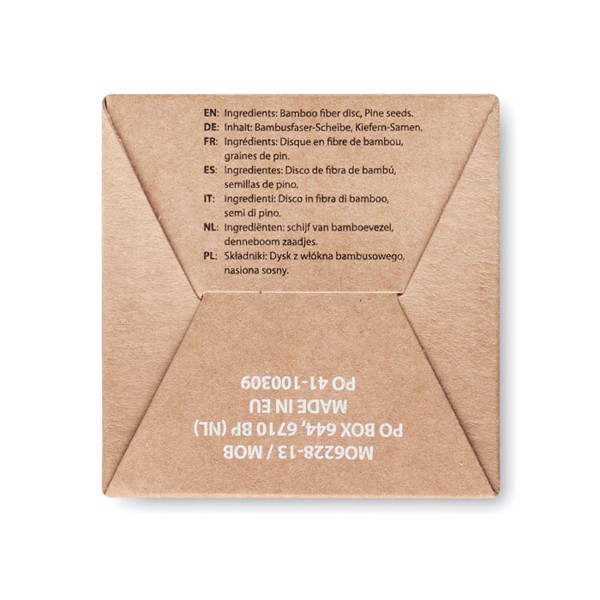 Growtree pine seed set, paper, made in EU