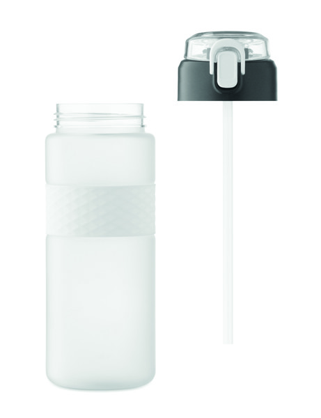 Garrafa de bebida RPET 700ml Isjforden - Branco Transparente