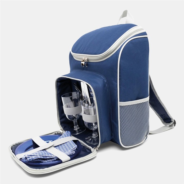 Picknick-Rucksack Outside - Blau / Grau
