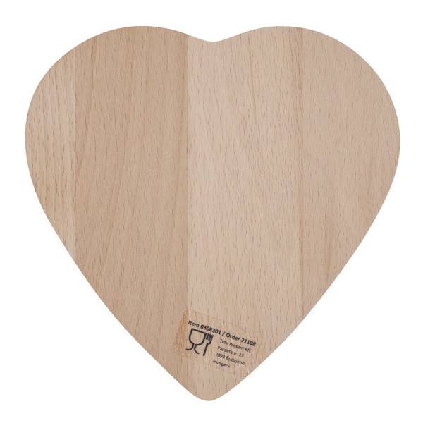 Cutting Board Wooden Heart