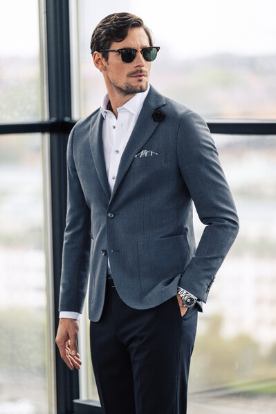 Club Blazer 30 Grey melange 54