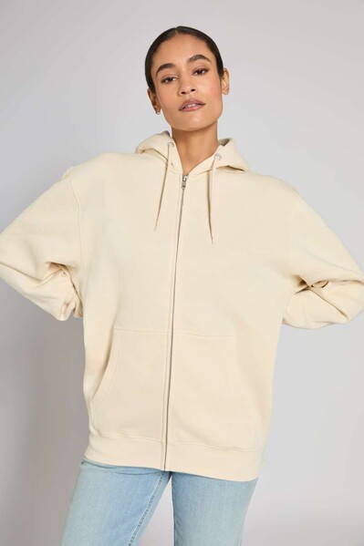 Premium Full Zip Hoodie - White / 2XL