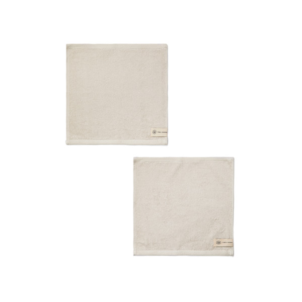 VINGA Birch towels 30x30 - White