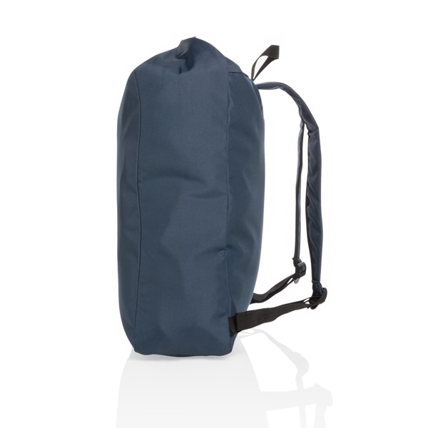 Sac à dos rolltop en rPET Impact AWARE™ - Bleu Marine