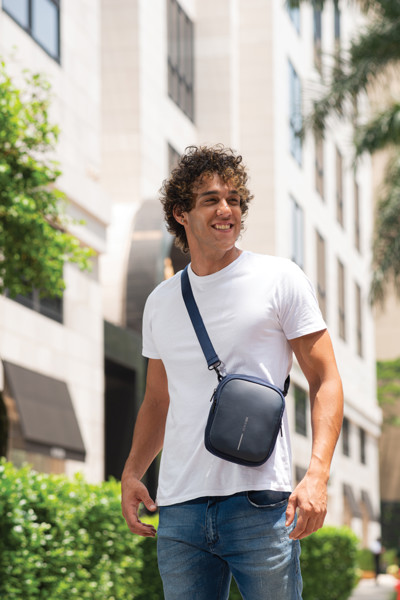 Sac bandoulière Boxy - Bleu Marine / Bleu Marine