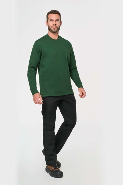 Set-In Sleeve Sweatshirt - Dark Grey / 2XL