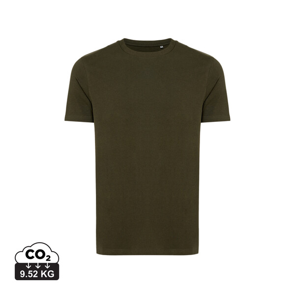 Tričko IQONIQ Bryce z recykl. bavlny - Khaki / M