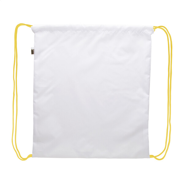 Sac piscine CreaDraw RPET - Jaune / Blanc