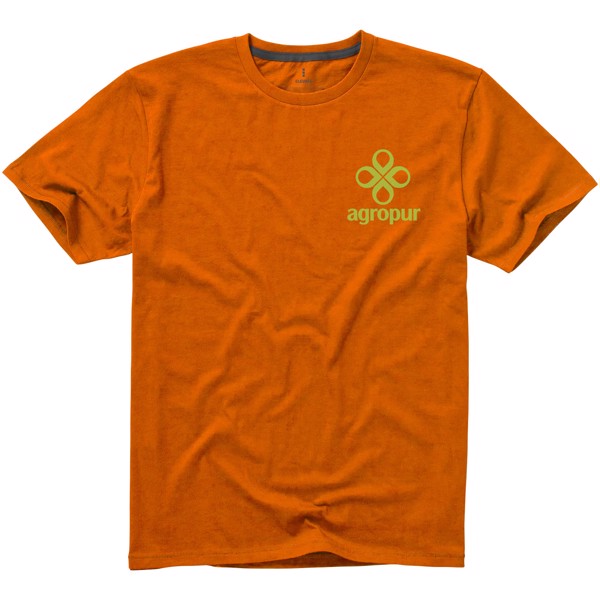 Camiseta de manga corta para hombre "Nanaimo" - Naranja / XS