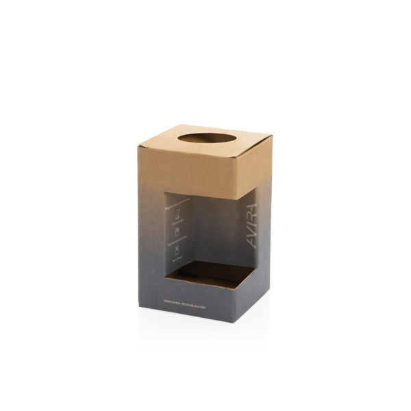 Mug 300ml en acier recyclé RCS Avira Alya - Bleu Royal