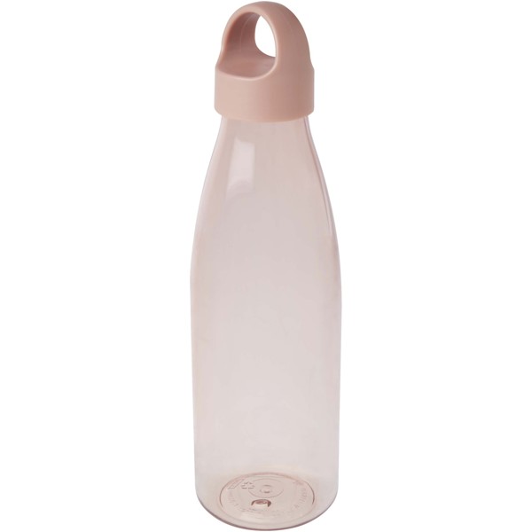 Recyklovaná plastová fľaša na vodu Bergen 800 ml - Prašná ružová