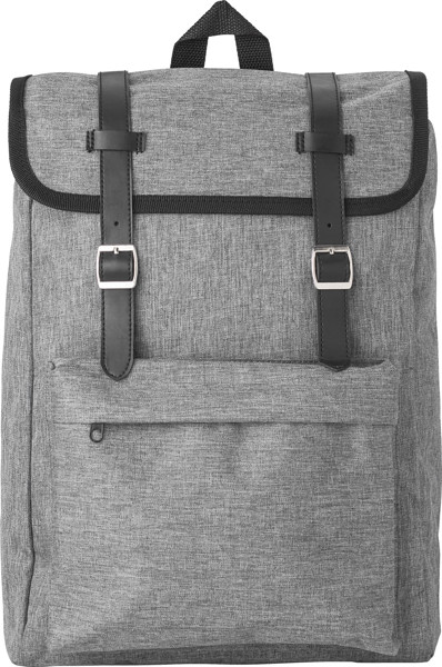 Mochila em poliéster (210D) Genevieve - Grey