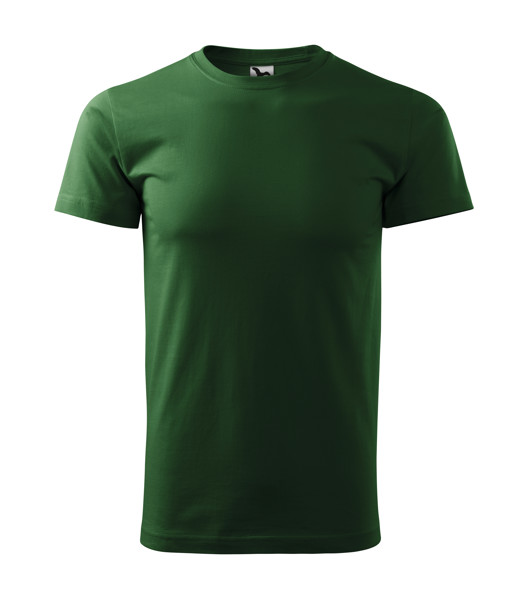 Tričko Unisex Malfini® Heavy New - Fľaškovozelená / M