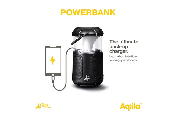 Aqiila Soundbird B10 Bluetooth Speaker with Light and Powerbank