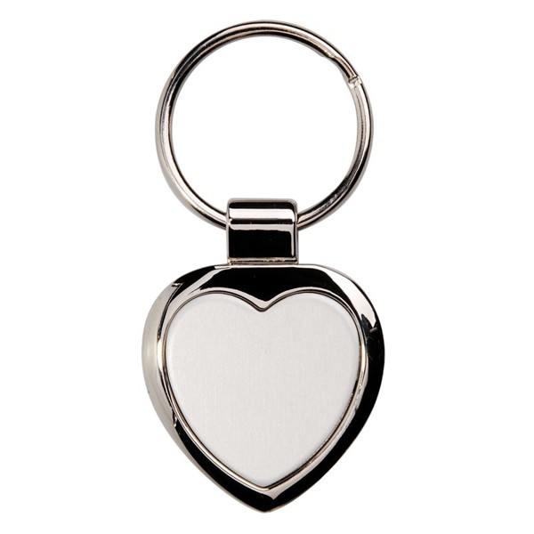 Stout Heart metal keyring