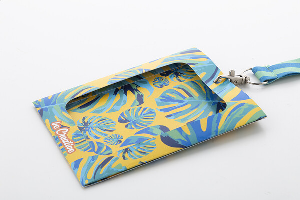 Porte badge BadgeHold - Blanc