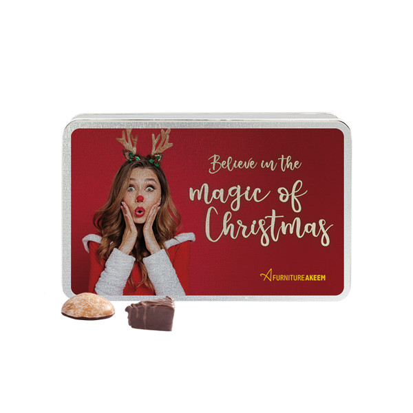 Metal gift box, Haeberlein-Metzger gingerbread selection