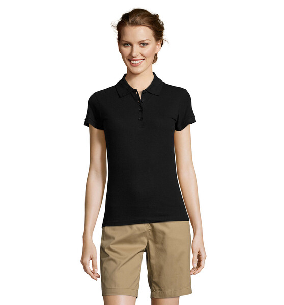 PEOPLE POLO SENHORA 210g - PretoL