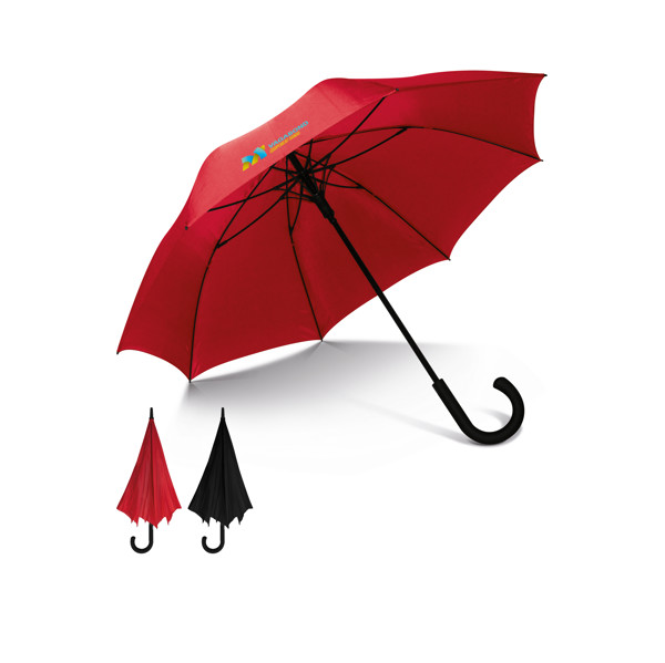 PARAPLUIE MANCHE CANNE 23" - Noir