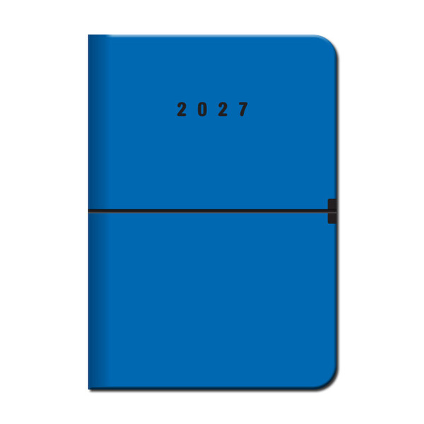Týždenný diár A5 CAPRI Kobalt 2027