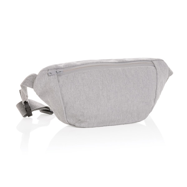 Sac banane en toile recyclée et non teintée Impact AWARE™ - Gris