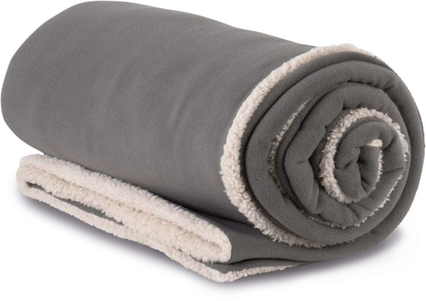 Sherpa Blanket - Steel Grey