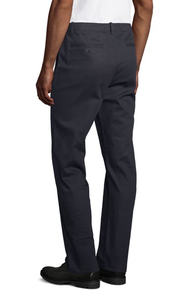 CALÇAS CHINO COM CINTURA ELÁSTICA PARA HOMEM - NEOBLU GUSTAVE MEN - Azul escuro 