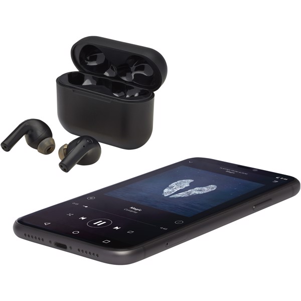 Braavos 2 True Wireless auto pair earbuds - Black