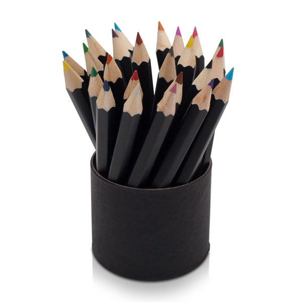 24 crayon set in tube