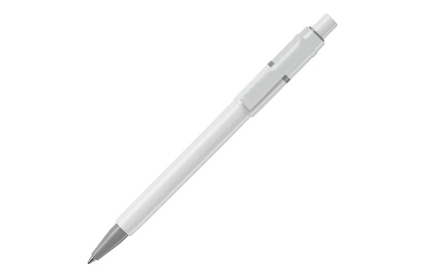 Stylo Baron opaque - Blanc / Gris