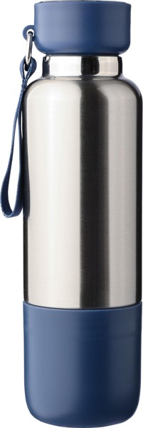 Gourde double paroi de 500 ml en acier inoxydable Zev - bleu