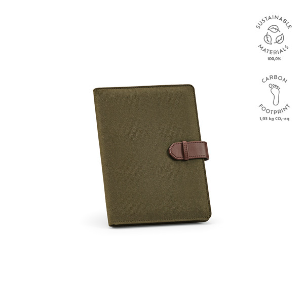 Eliot A5 Folder - Army Grøn