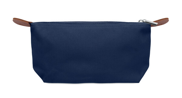 Trousse en 600D RPET Vanity - Bleu