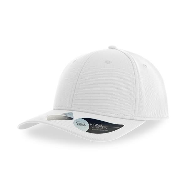 Boné Sand, 95% Poliéster Reciclado/ 5% Elastano - Branco