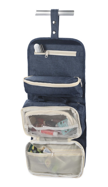 Cosmetic bag ROLLI - navy blue