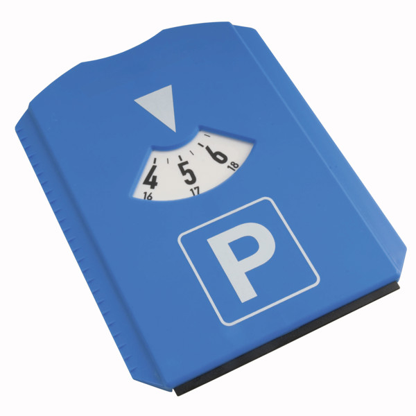 Multifunctional Plastic Parking Disc With Ice Scraper Shovel And 3 Shopping Trolley Tokens