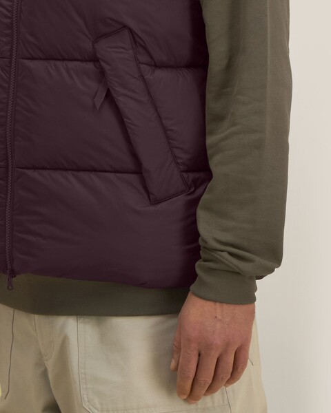 Puffer Gilet 2.0 - Red Brown / XL