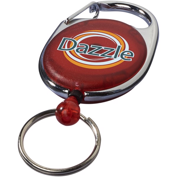 Gerlos roller clip keychain - Red
