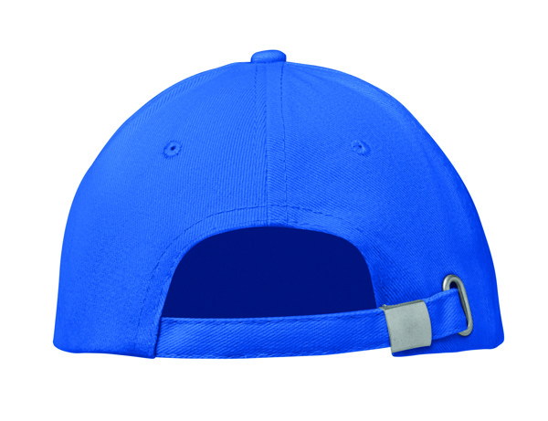 Cappellino a 6 pannelli Buffalo - Bianco / Blu