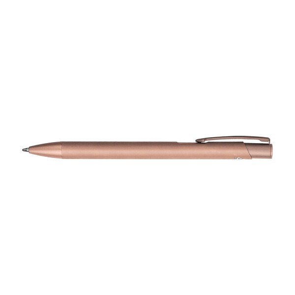 Ballpen Gladys | Recycled | Rubber finish - rose gold / Blue