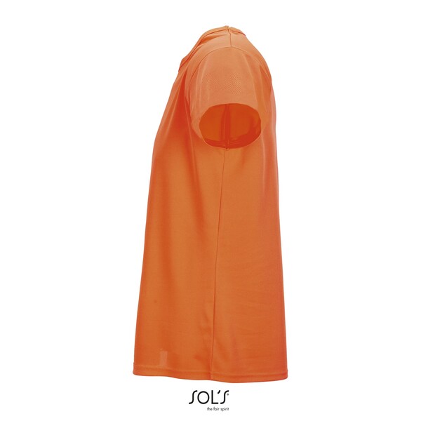 SPRINT UNI T-SHIRT 130g - Arancione NeonXS