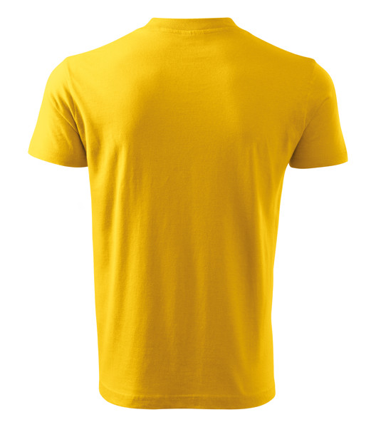 Tričko Unisex Malfini® V-Neck - Žltá / M