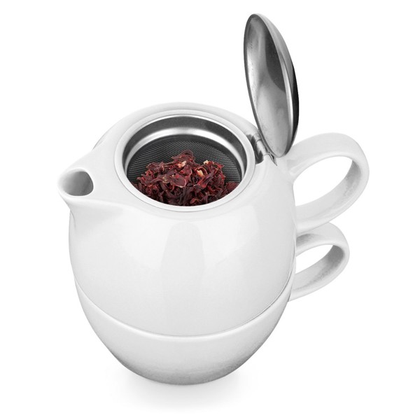 PS - COLE. Porcelain tea set 2 in 1