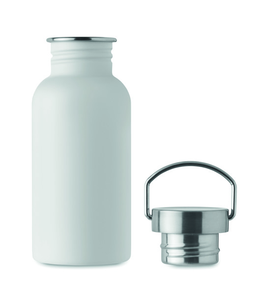 Einwandige Trinkflasche 500 ml Florence Sing - Weiß