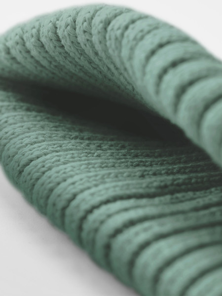 Organic Cotton Kids Beanie - Biscuit