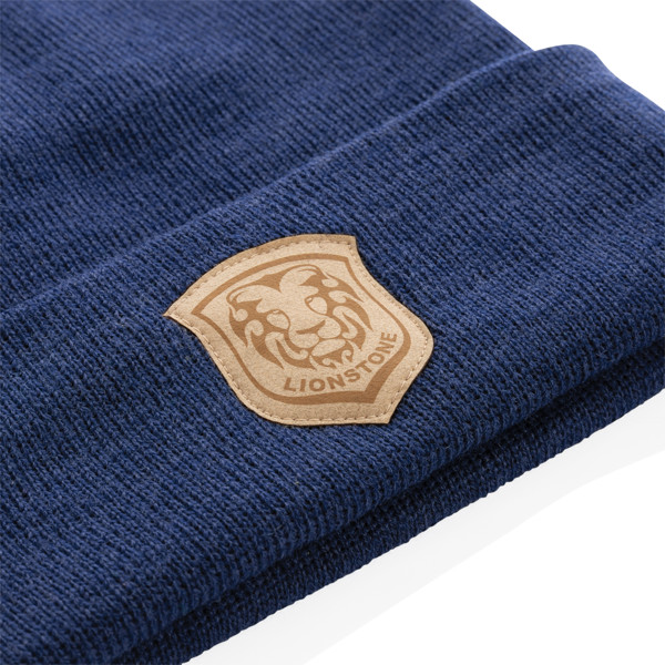 Beanie čepice Impact z Polylana® AWARE™ - Modrá