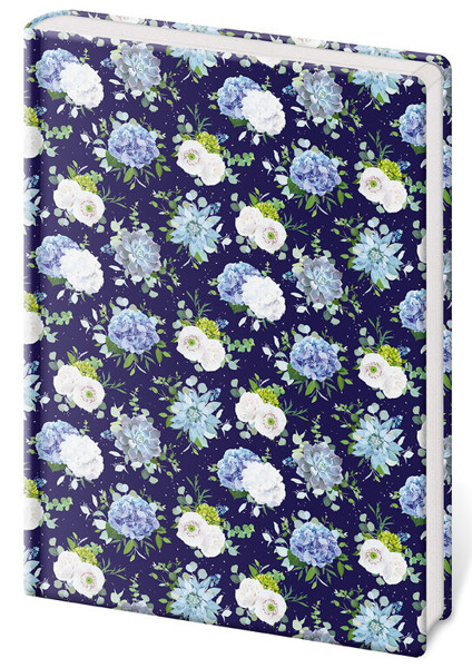 Notebook Vario lined XL - Floral