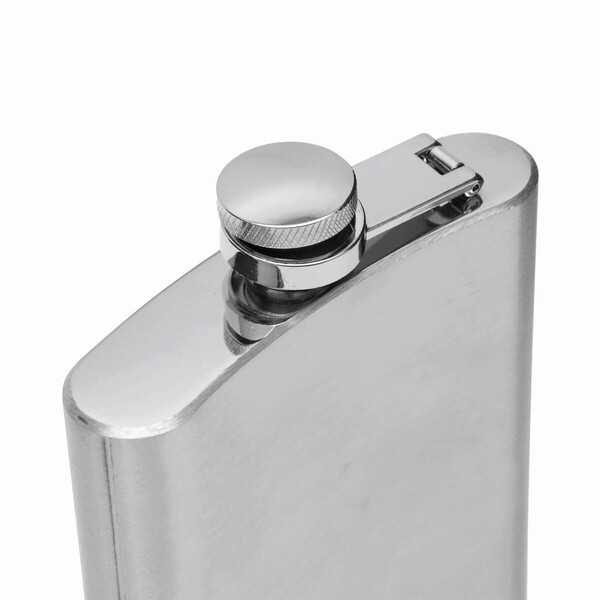 7 Piece Stainless Steel Hip Flask Set Gentleman